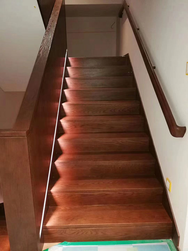  分享直梯樓梯裝飾技巧效果展示