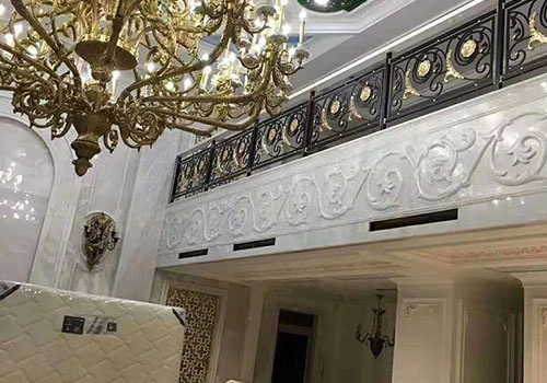 豐臺別墅樓梯扶手定制裝修設計效果圖