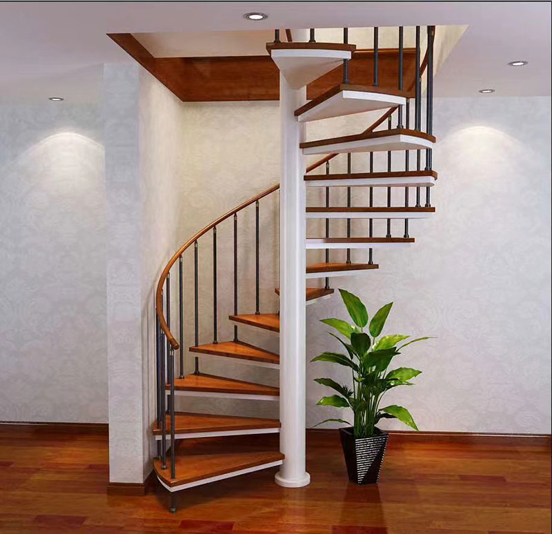 1670151514870877.jpg 旋轉(zhuǎn)鋼木樓梯
