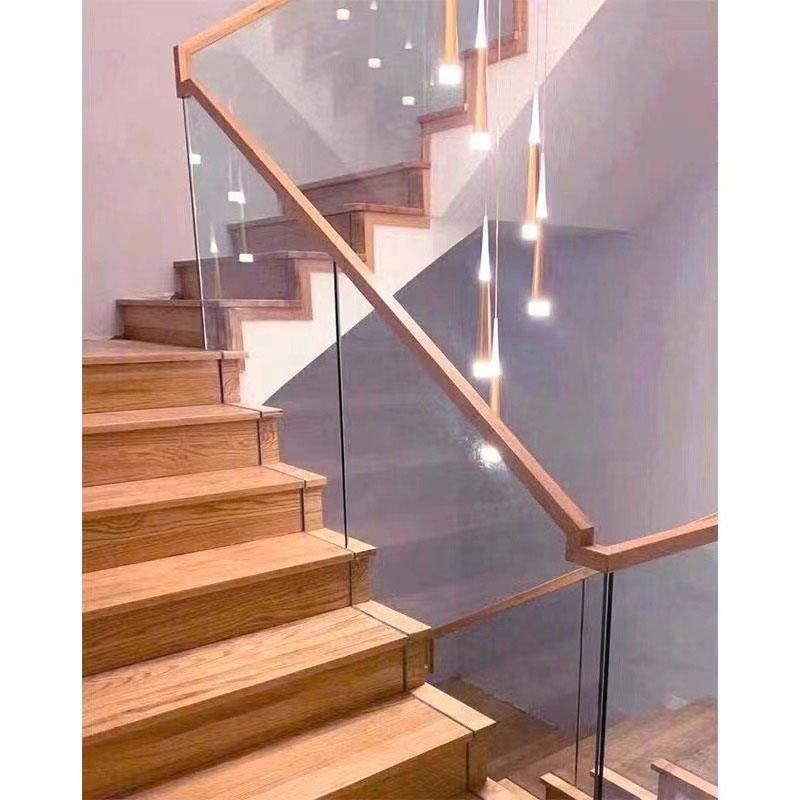 網紅玻璃樓梯扶手設計定制效果圖