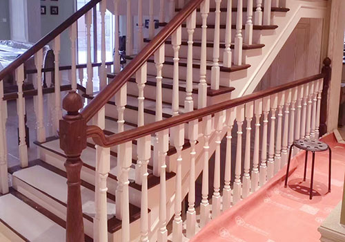 別墅樓梯扶手設(shè)計(jì)定制效果圖